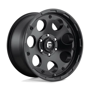Fuel – D608 ENDURO – Black – 17″x9″ -12mm – All weather Wheels – D60817907345
